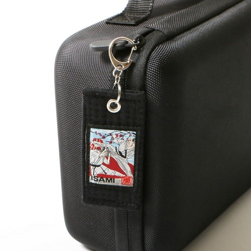 Isami Karate Ukiyoe Keychain – detail shot