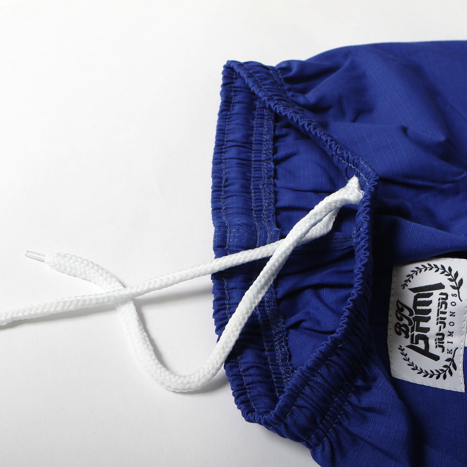 Isami Starter Kids BJJ Gi – Blue – detail shot