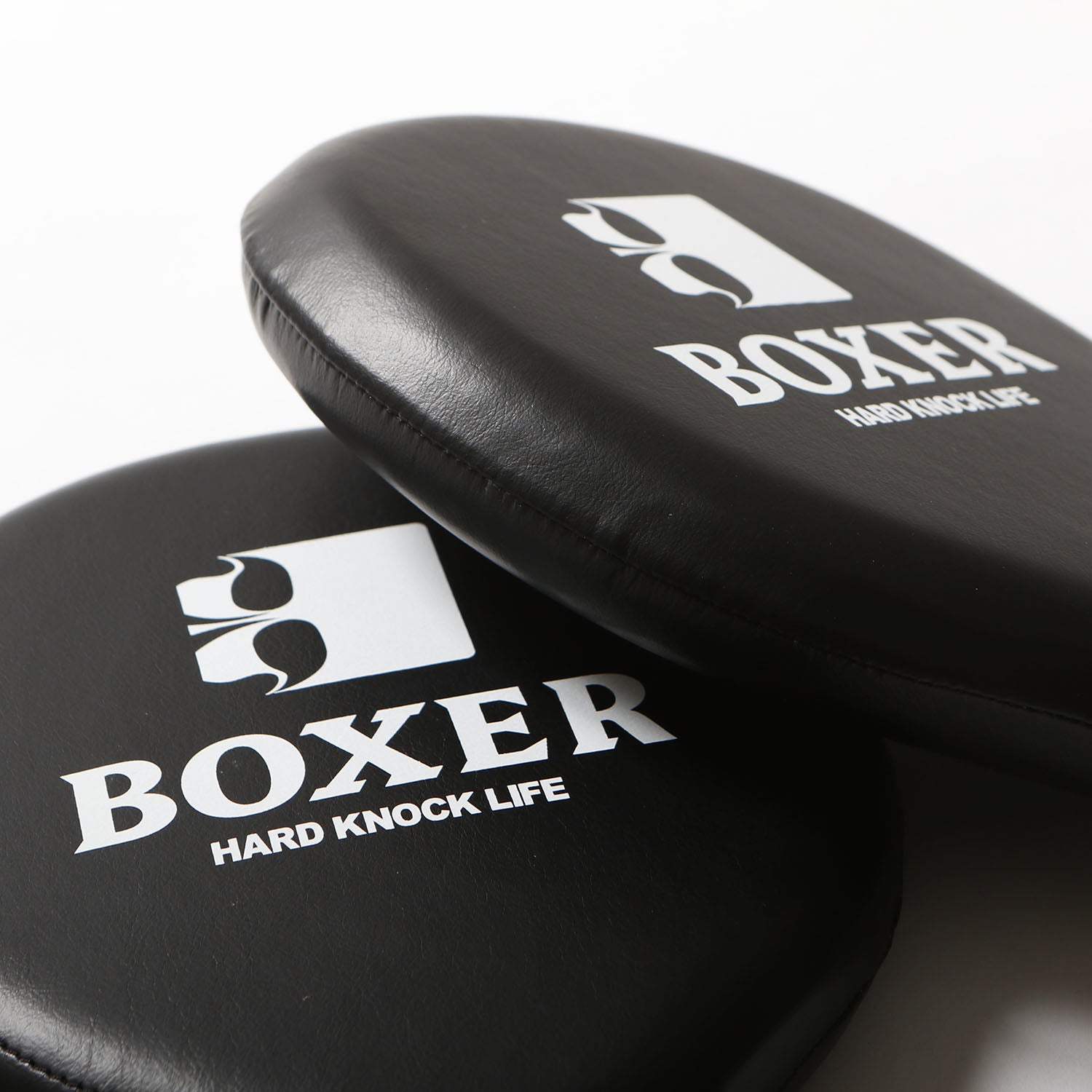 Boxer Punch Paddles – Black – detail shot