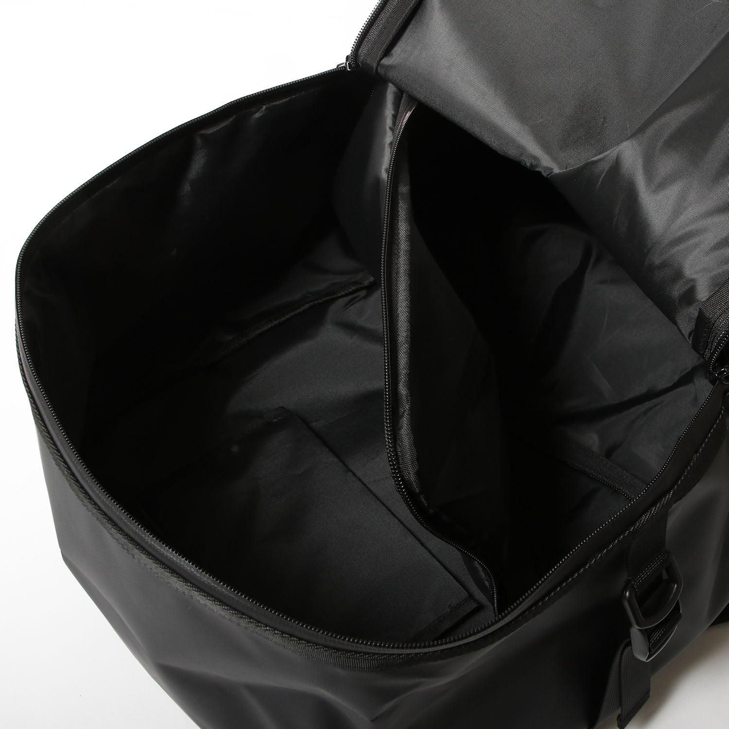 Isami Waterproof Backpack II interior storage detail