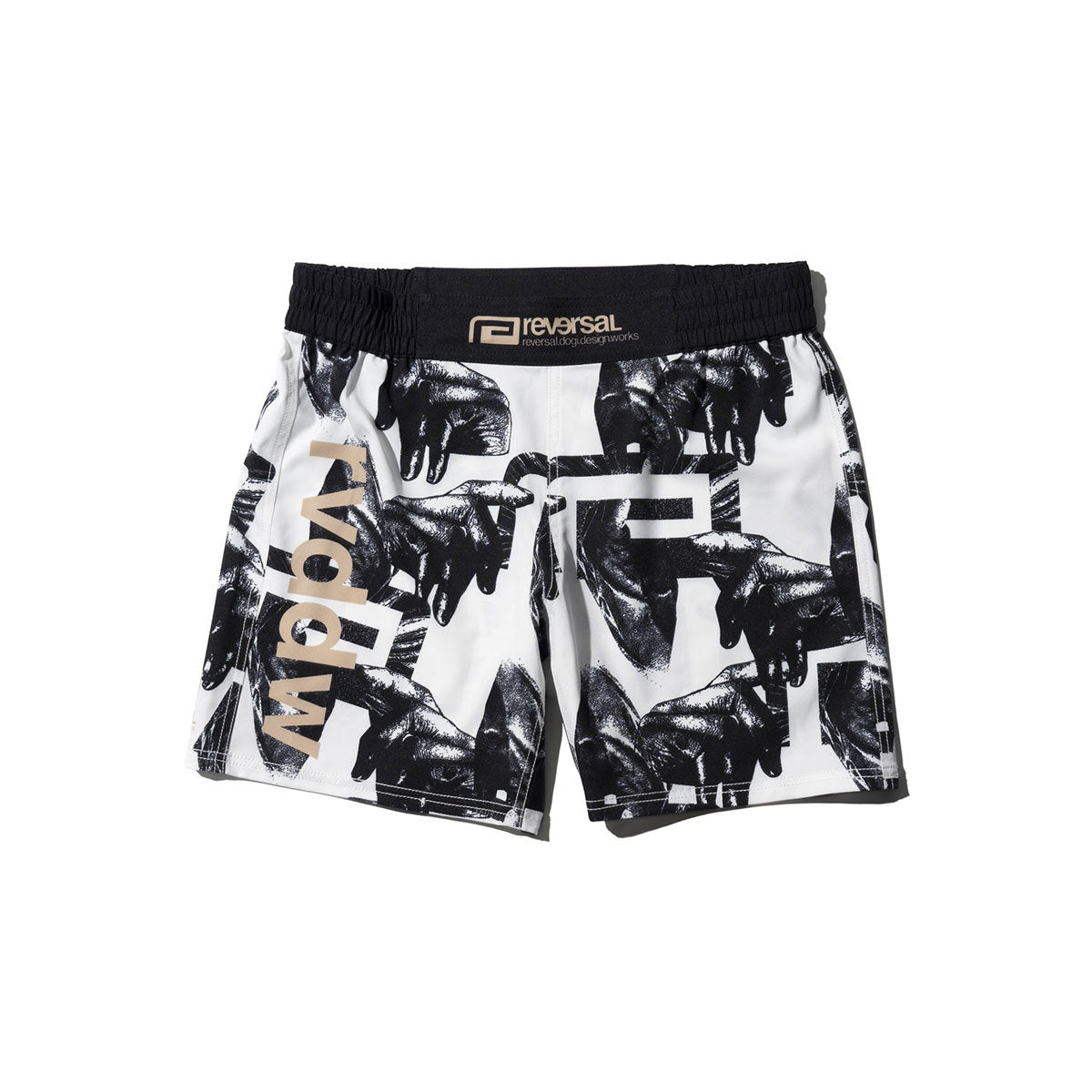 Answer Sign Fight Shorts-Reversal RVDDW-ChokeSports