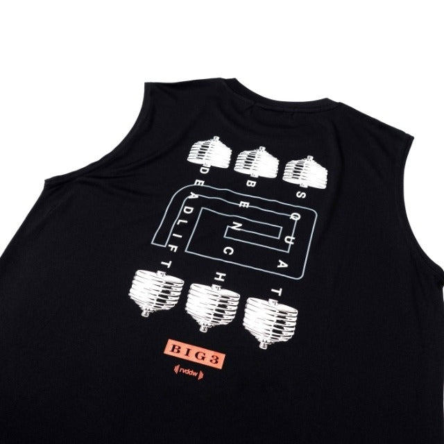 Big3 Grip Dry Tank Top-Reversal RVDDW-ChokeSports