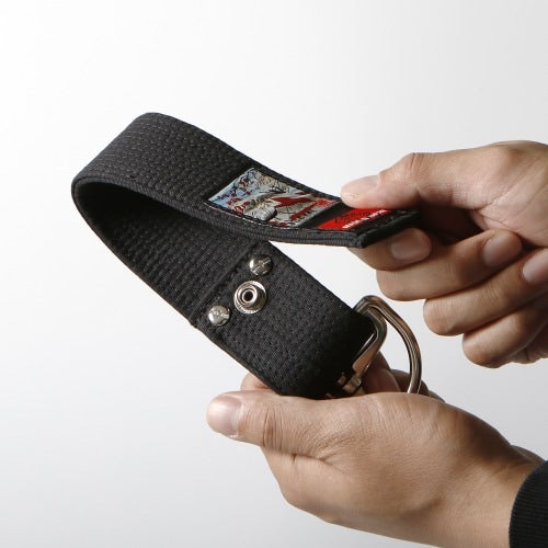 Black Belt Ukiyoe Keychain-Isami-ChokeSports