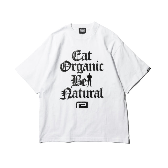 Eat Organic Be Natural T-Shirt-Reversal RVDDW-ChokeSports