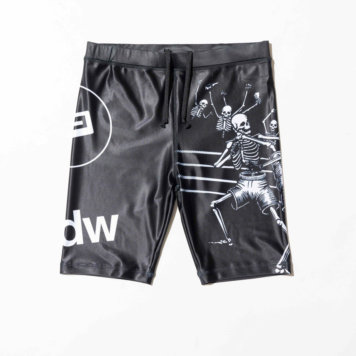 Fighting Skulls Compression Shorts-Reversal RVDDW-ChokeSports