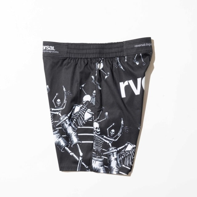 Fighting Skulls Pocket Shorts-Reversal RVDDW-ChokeSports