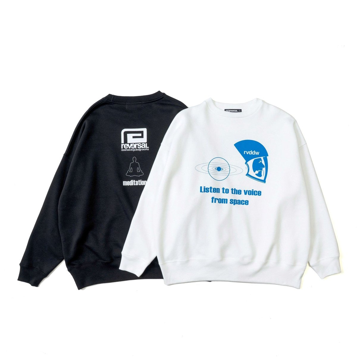 From Space Baggy Crewneck-Reversal RVDDW-ChokeSports