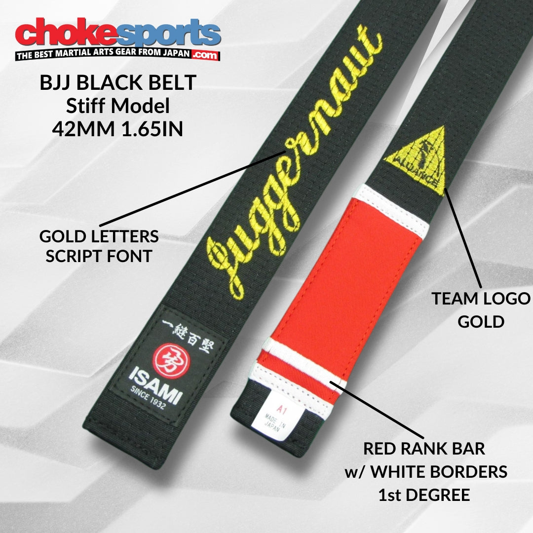 Isami BJJ Black Belt Premium-Isami-ChokeSports