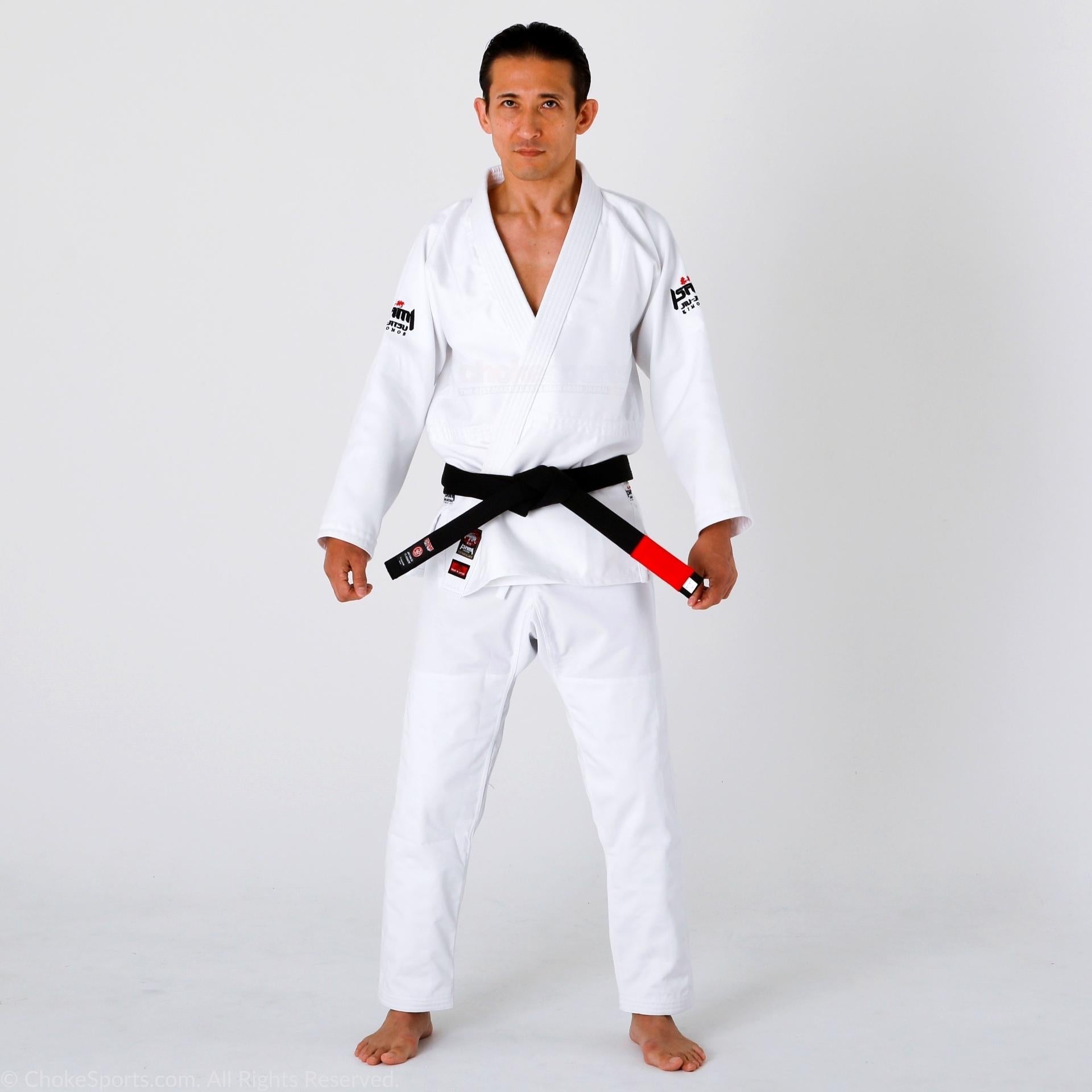bjj gear Isami Classic BJJ Gi White / Single Weave / A0 (160cm 5'3'')
