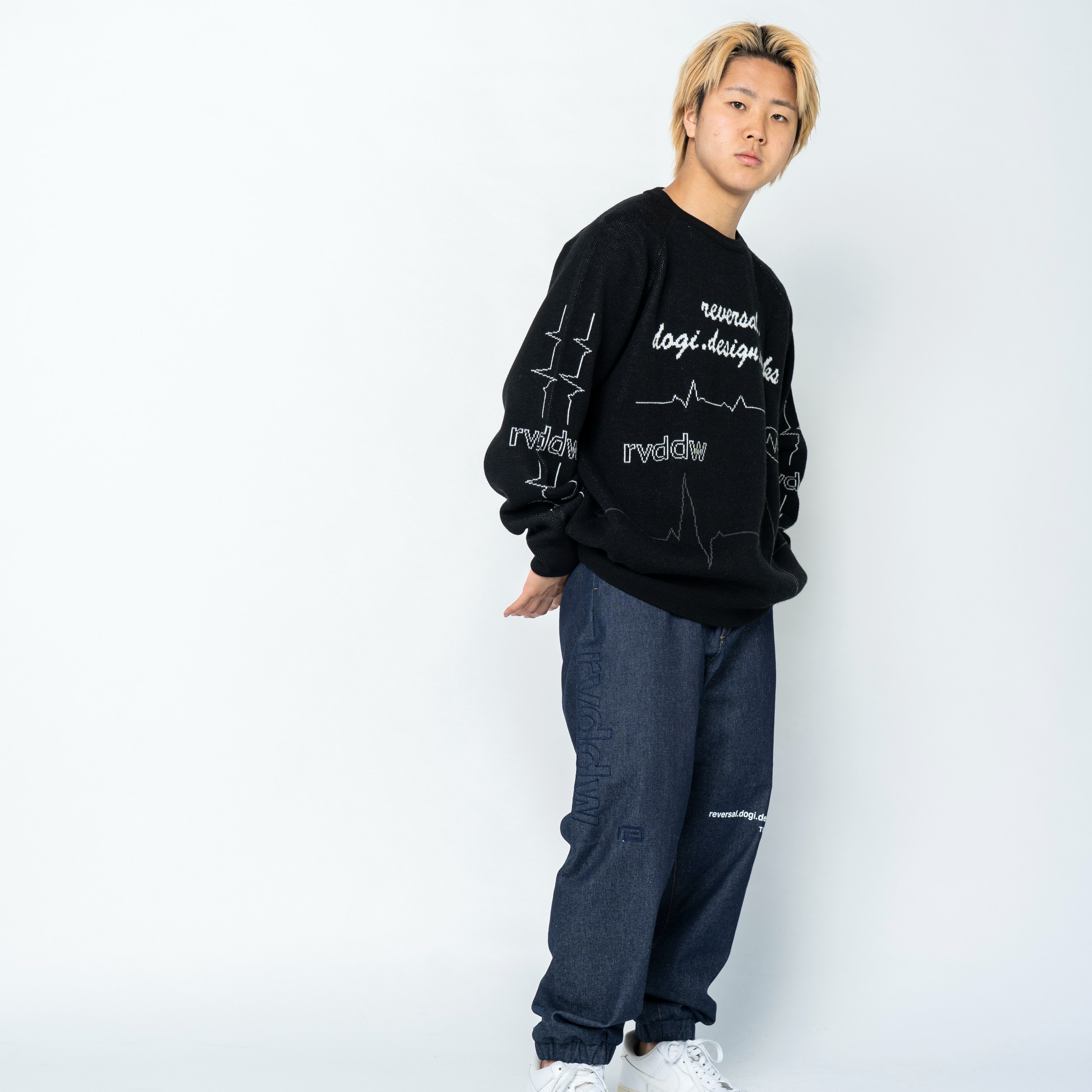 Lightweight Kung Fu Denim Pants-Reversal RVDDW-ChokeSports