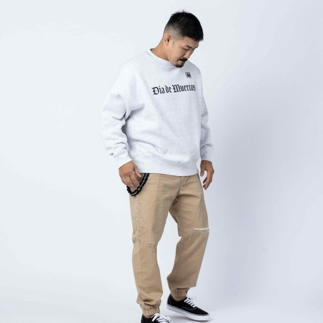 Marigold Skull Oversized Crewneck-Reversal RVDDW-ChokeSports