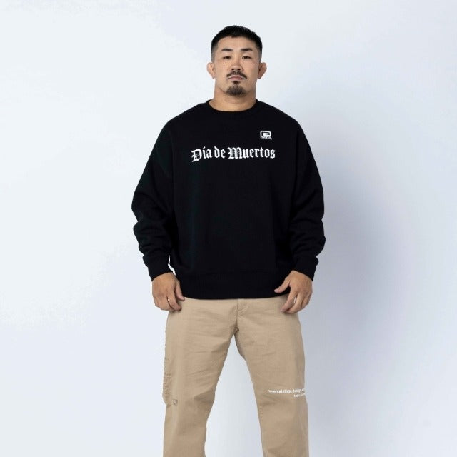 Marigold Skull Oversized Crewneck-Reversal RVDDW-ChokeSports