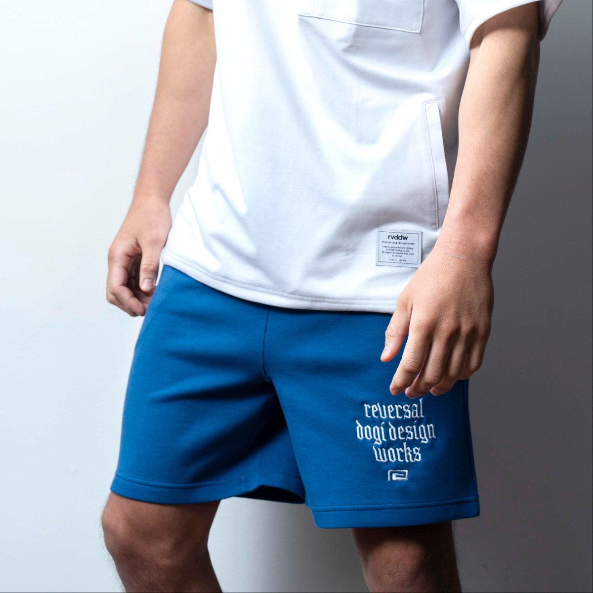 Old English Dry Sweat Shorts-Reversal RVDDW-ChokeSports