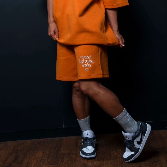 Old English Dry Sweat Shorts-Reversal RVDDW-ChokeSports