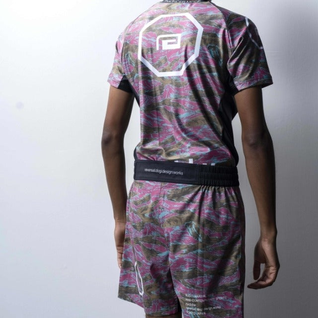 Pouncer Camo Fight Shorts-Reversal RVDDW-ChokeSports
