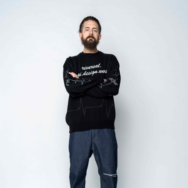 Pulse Knit Crewneck-Reversal RVDDW-ChokeSports