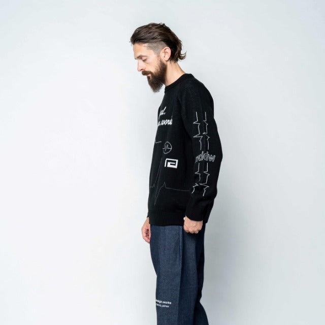 Pulse Knit Crewneck-Reversal RVDDW-ChokeSports