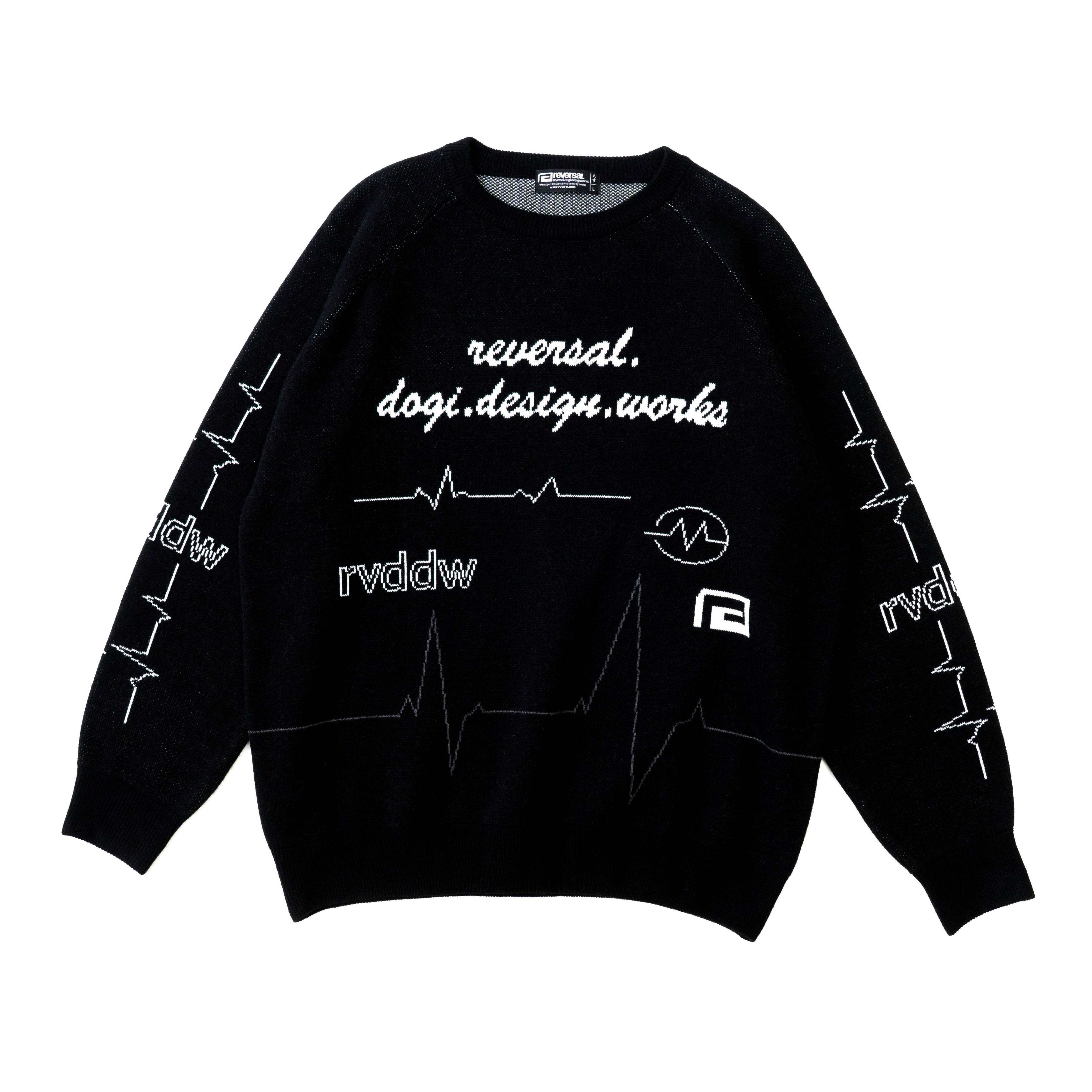 Pulse Knit Crewneck-Reversal RVDDW-ChokeSports