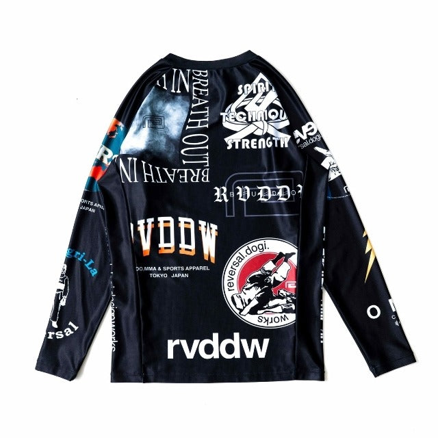 RVDDW All Star Rash Guard Long-Reversal RVDDW-ChokeSports