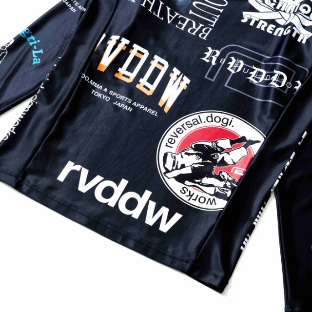 RVDDW All Star Rash Guard Long-Reversal RVDDW-ChokeSports