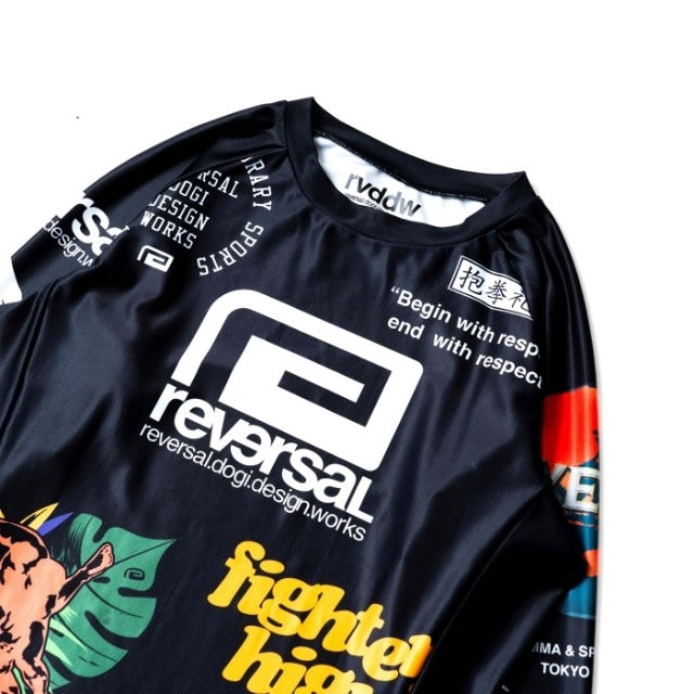 RVDDW All Star Rash Guard Long-Reversal RVDDW-ChokeSports