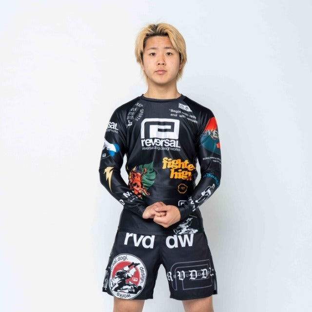 RVDDW All Star Rash Guard Long-Reversal RVDDW-ChokeSports
