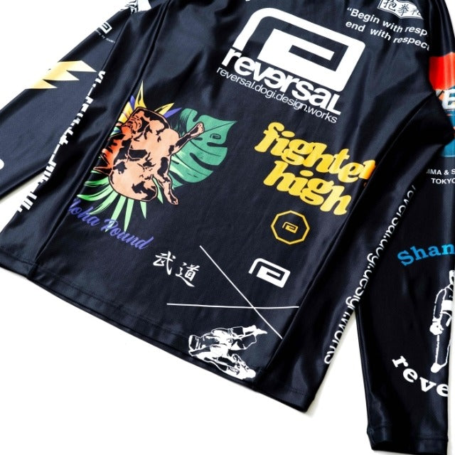 RVDDW All Star Rash Guard Long-Reversal RVDDW-ChokeSports