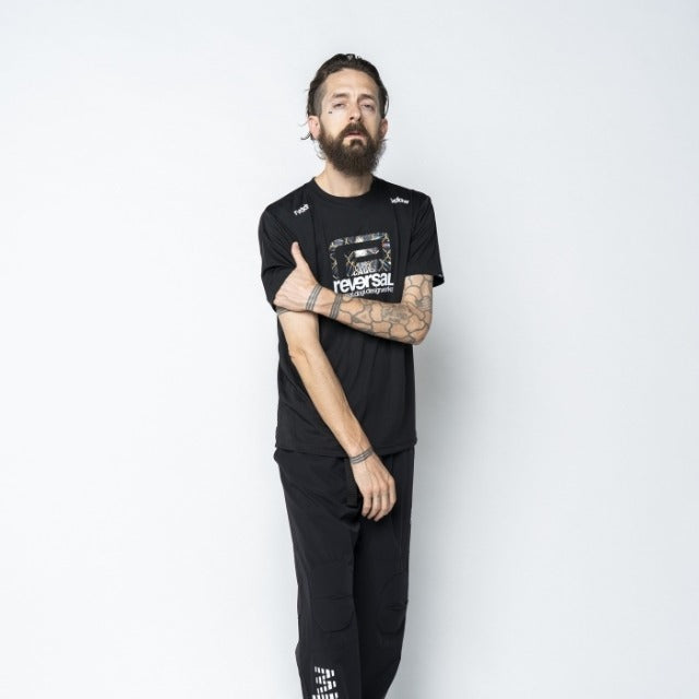 Space Cage Big Mark Dry T-Shirt-Reversal RVDDW-ChokeSports