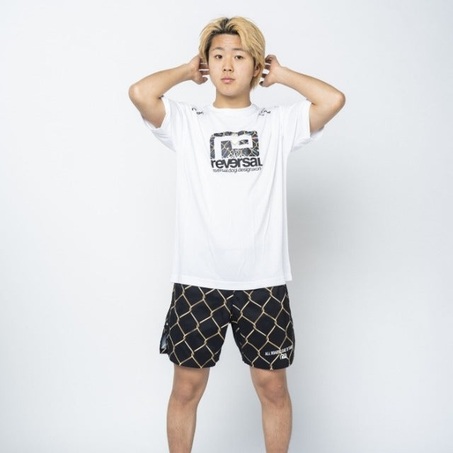 Space Cage Big Mark Dry T-Shirt-Reversal RVDDW-ChokeSports