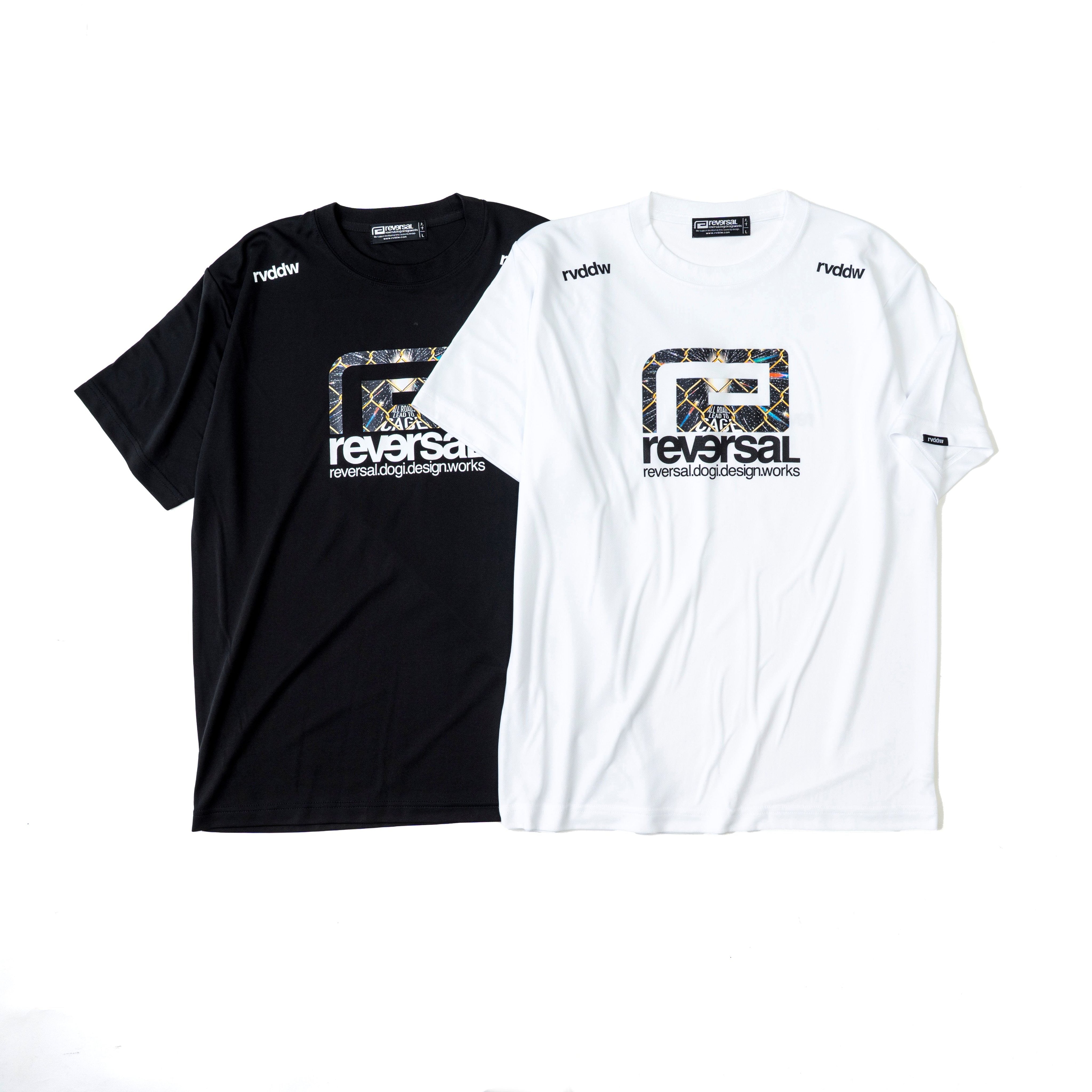 Space Cage Big Mark Dry T-Shirt-Reversal RVDDW-ChokeSports