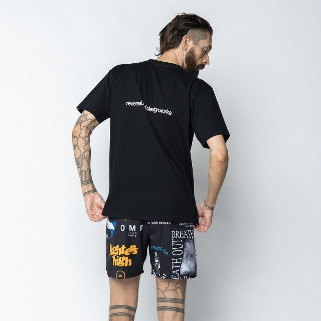 Space Cage Big Mark T-Shirt-Reversal RVDDW-ChokeSports