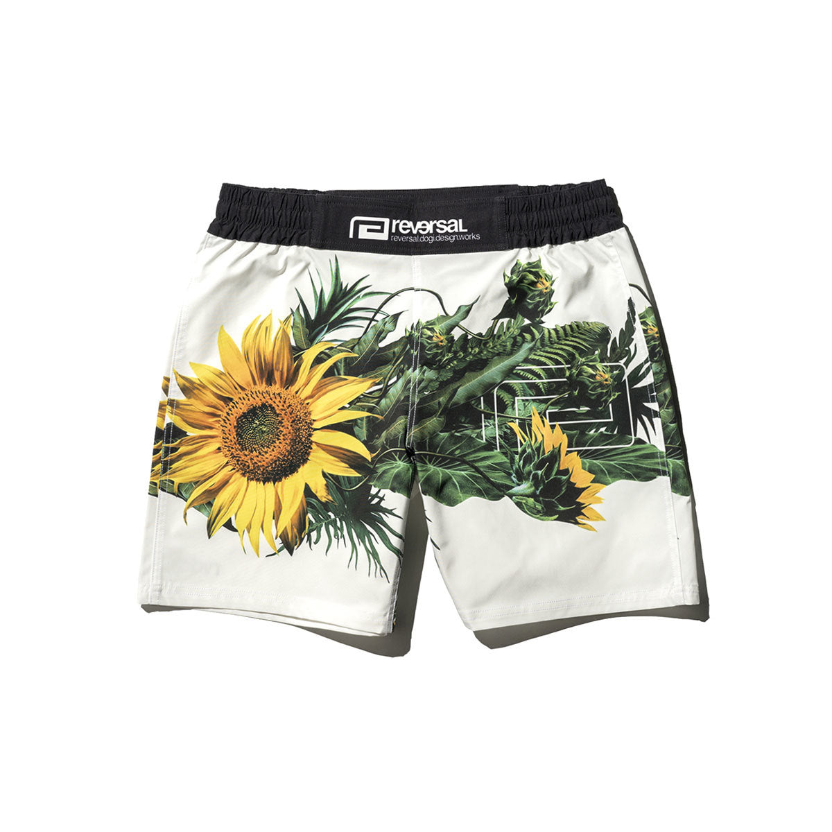 Sunflower Fight Shorts-Reversal RVDDW-ChokeSports