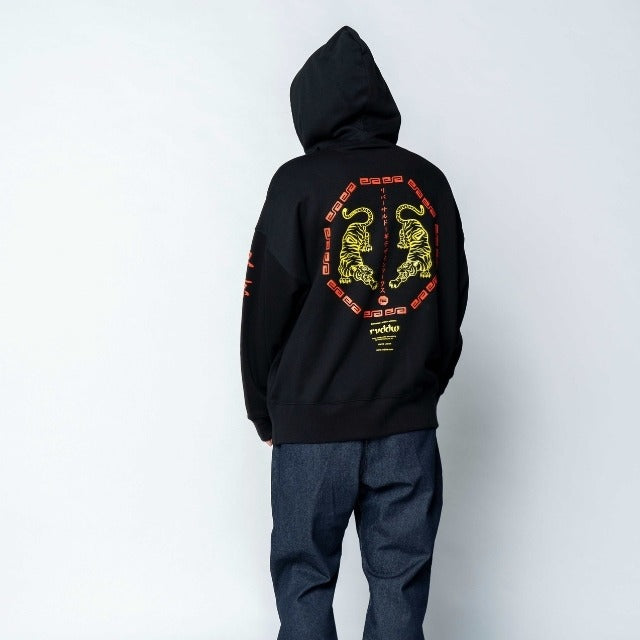 Twin Tiger Hoodie-Reversal RVDDW-ChokeSports