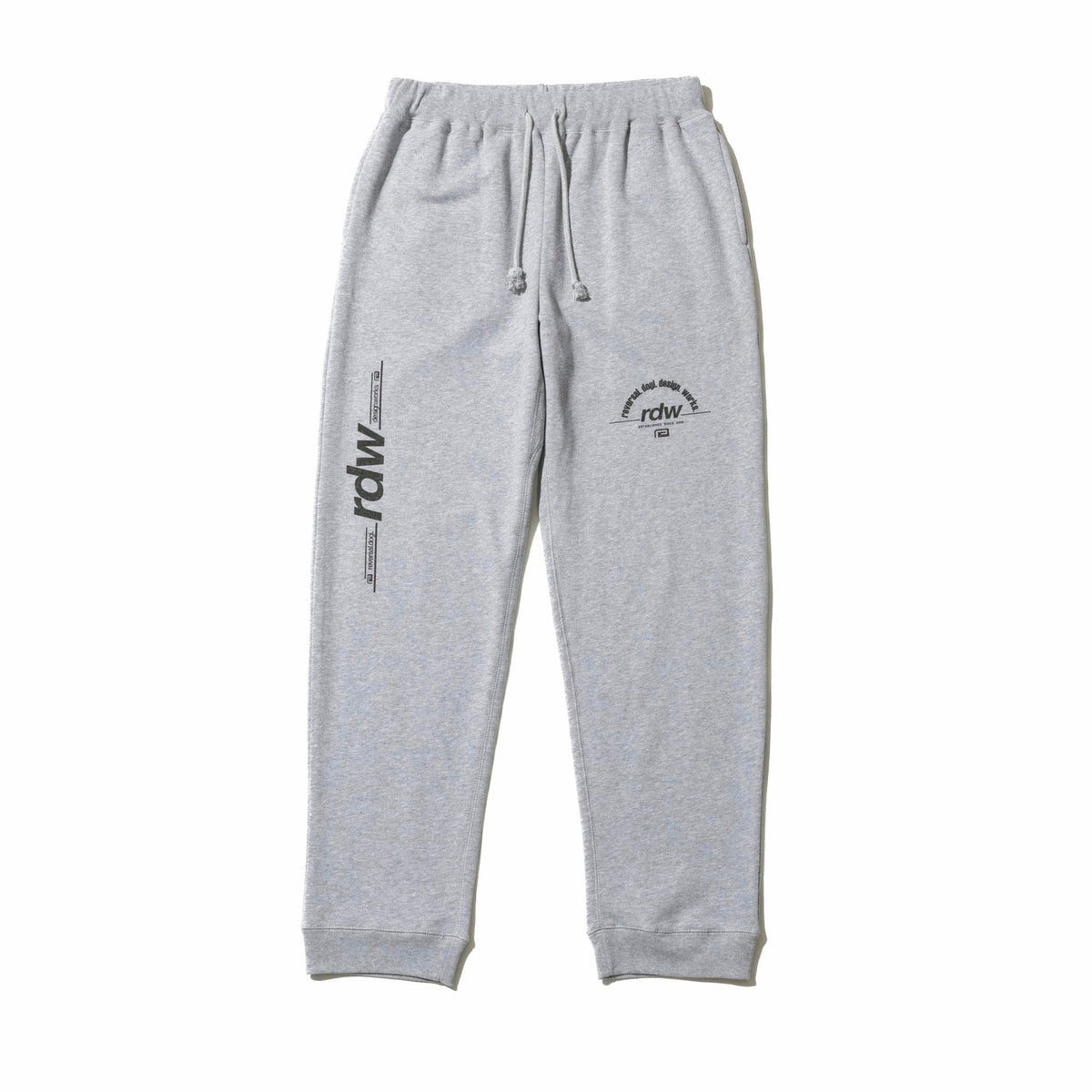 Reversal RVDDW RDW Logo Sweatpants – Gray – flat lay