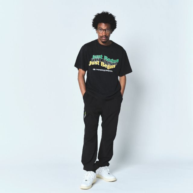 Reversal RVDDW Just Begun T-Shirt – Black – model shot