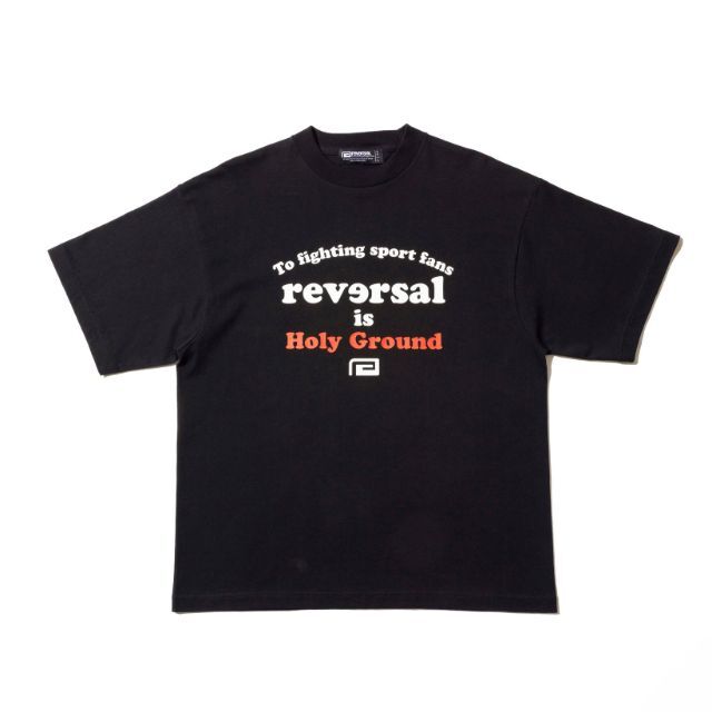 Reversal RVDDW Arena Seating Chart T-Shirt – Black – flat lay