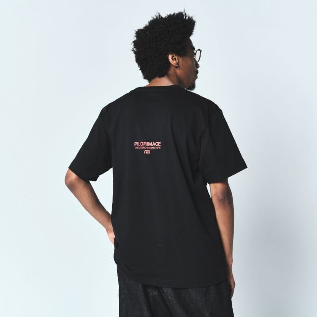 Reversal RVDDW Ariake Graffiti T-Shirt – Black – model shot