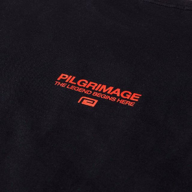 Reversal RVDDW Ariake Graffiti T-Shirt – Black – detail shot