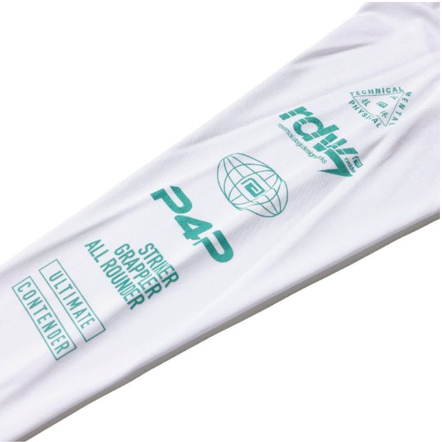 Reversal RVDDW Racing Dry Long Sleeve T-Shirt – White – detail shot