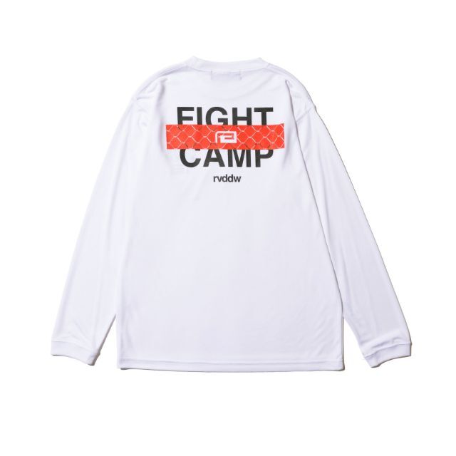 Reversal RVDDW Fight Camp Dry Long Sleeve T-Shirt – White – flat lay