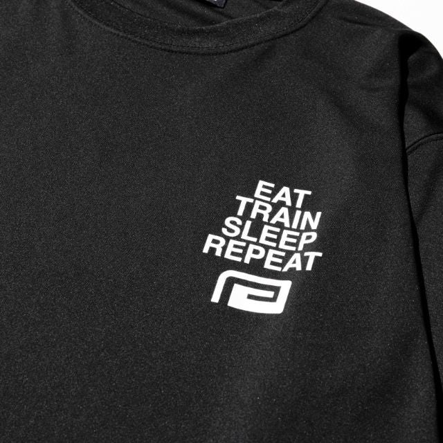 Reversal RVDDW Fight Camp Dry Long Sleeve T-Shirt – Black – detail shot