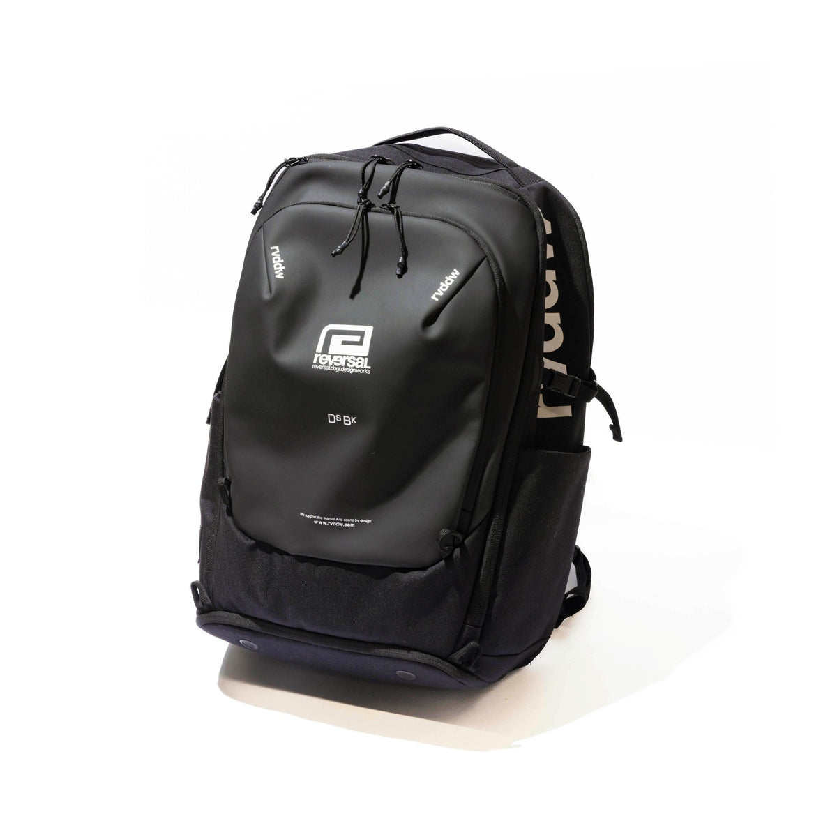 RVDDW x DSBK Gym Backpack – flat lay