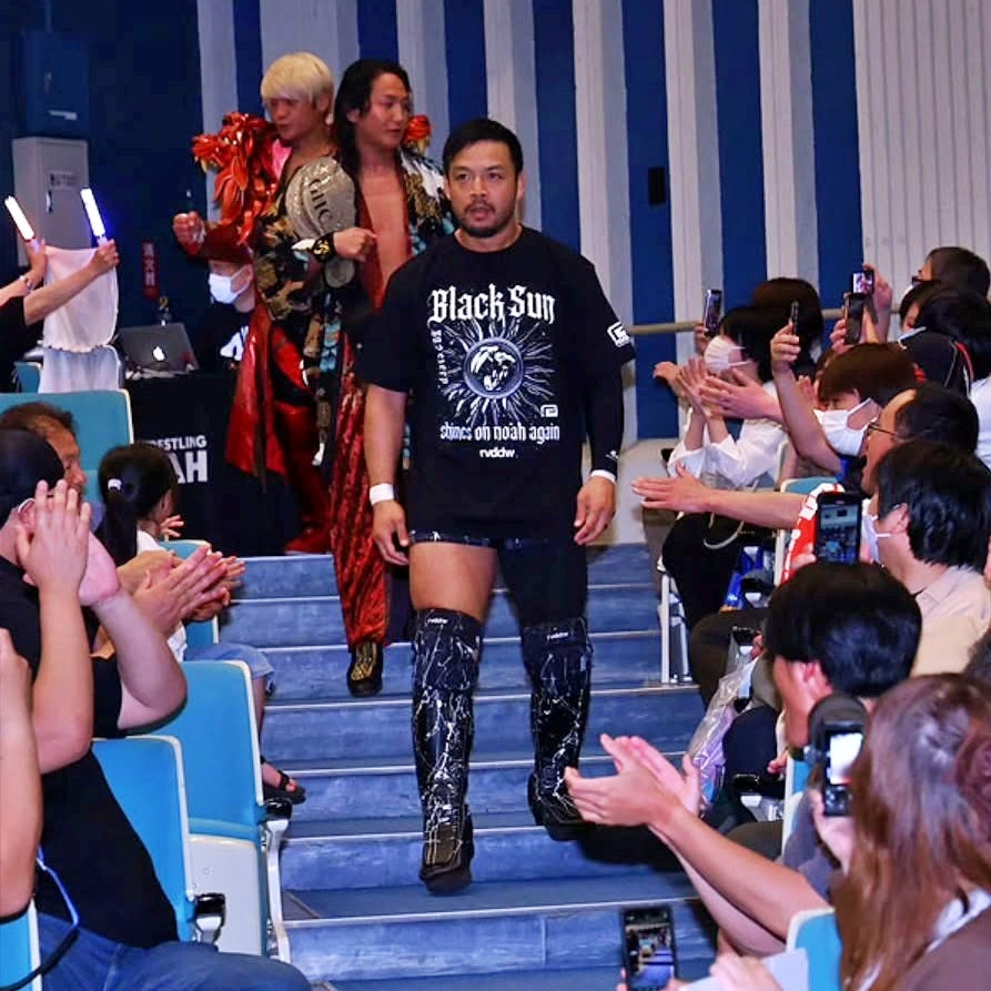 Kenta Black Sun T-Shirt-Reversal RVDDW-ChokeSports