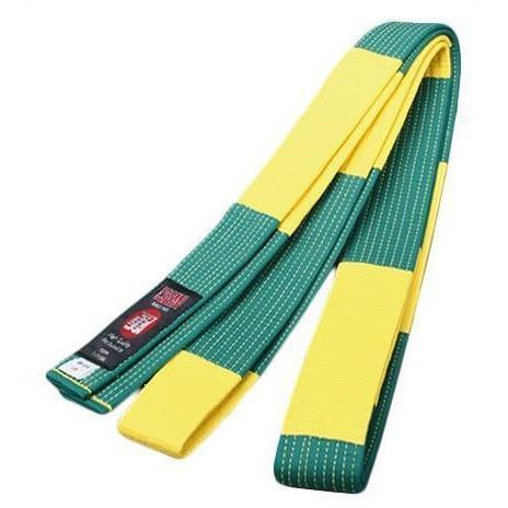 Jiu Jitsu BJJ Green Yellow Belt for Competition