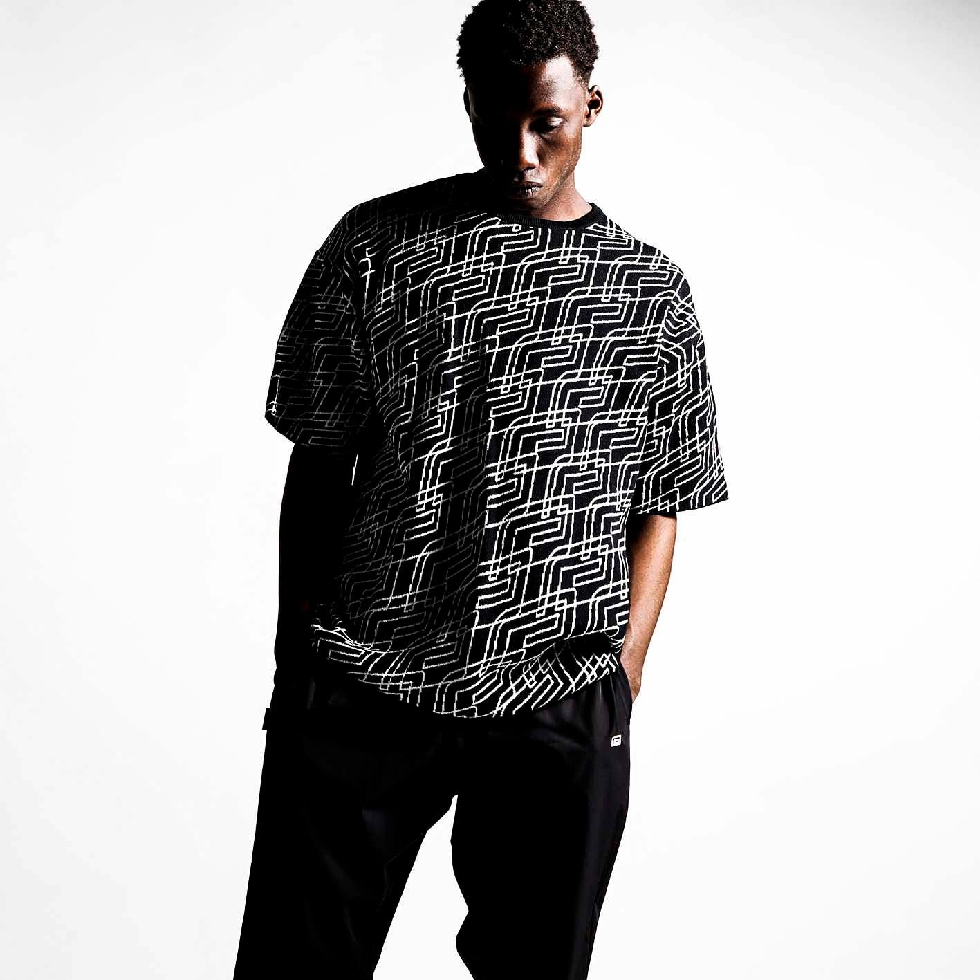 Oblique Summer Knit T-Shirt-Reversal RVDDW-ChokeSports