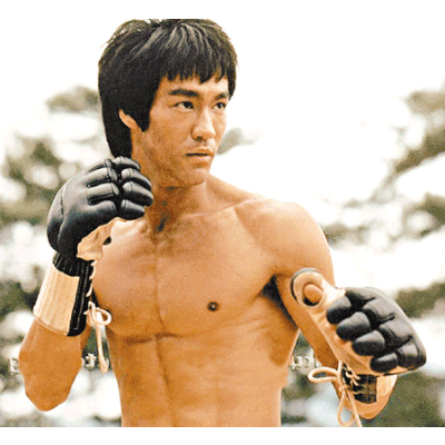 Bruce Lee's Enter the Dragon MMA gloves