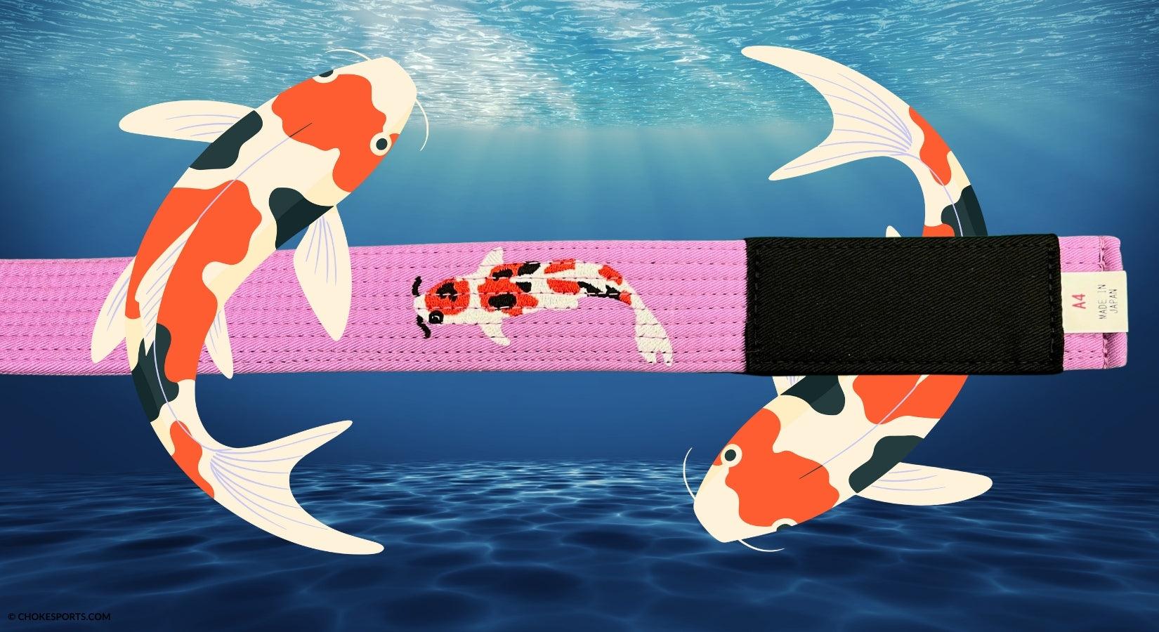 Koi Fish Belt: How to Order This Custom Embroidery