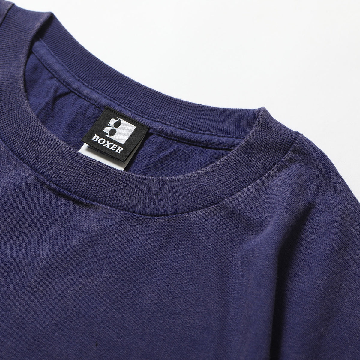 Boxer Metal Logo T-Shirt – Purple – detail shot