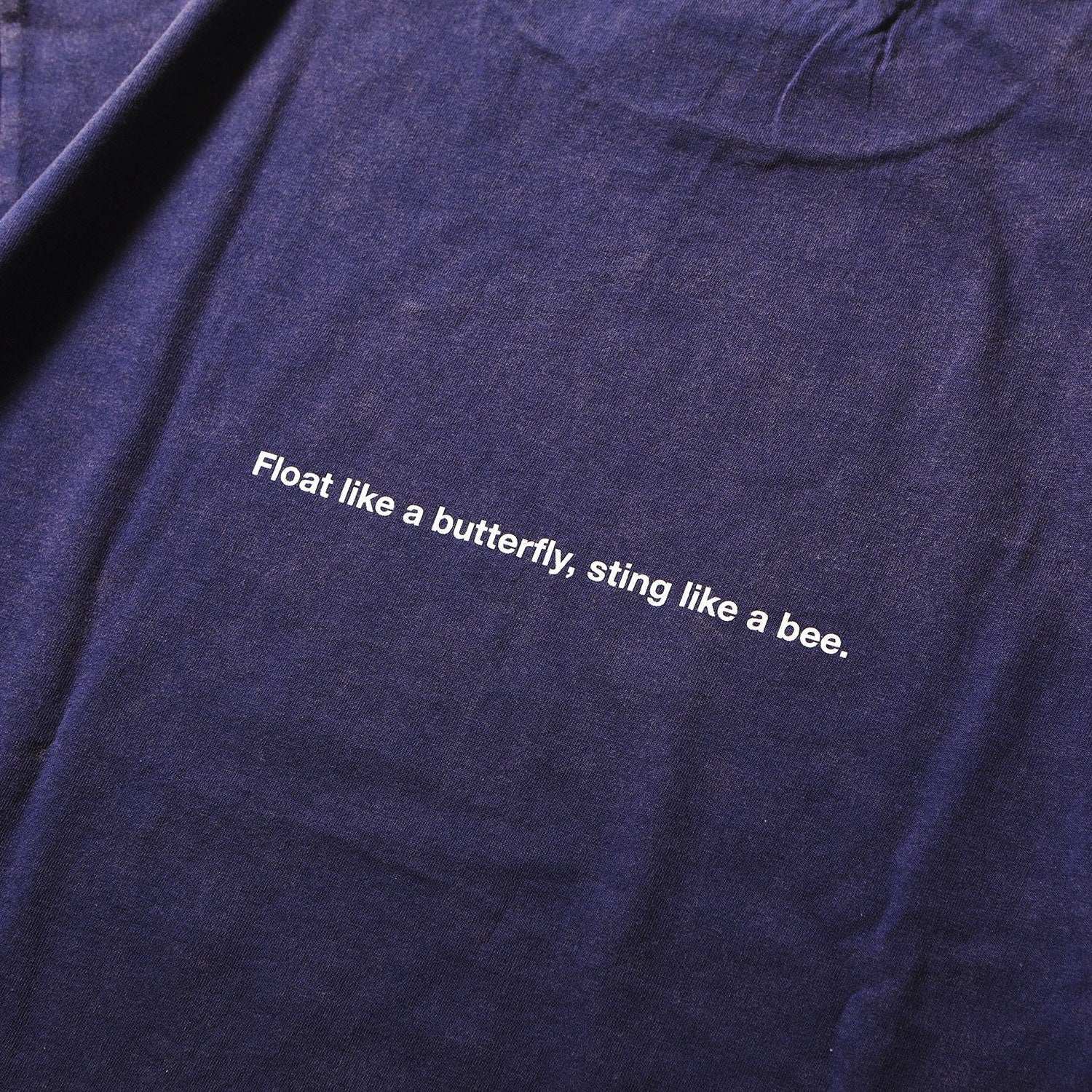 Boxer Metal Logo T-Shirt – Purple – detail shot