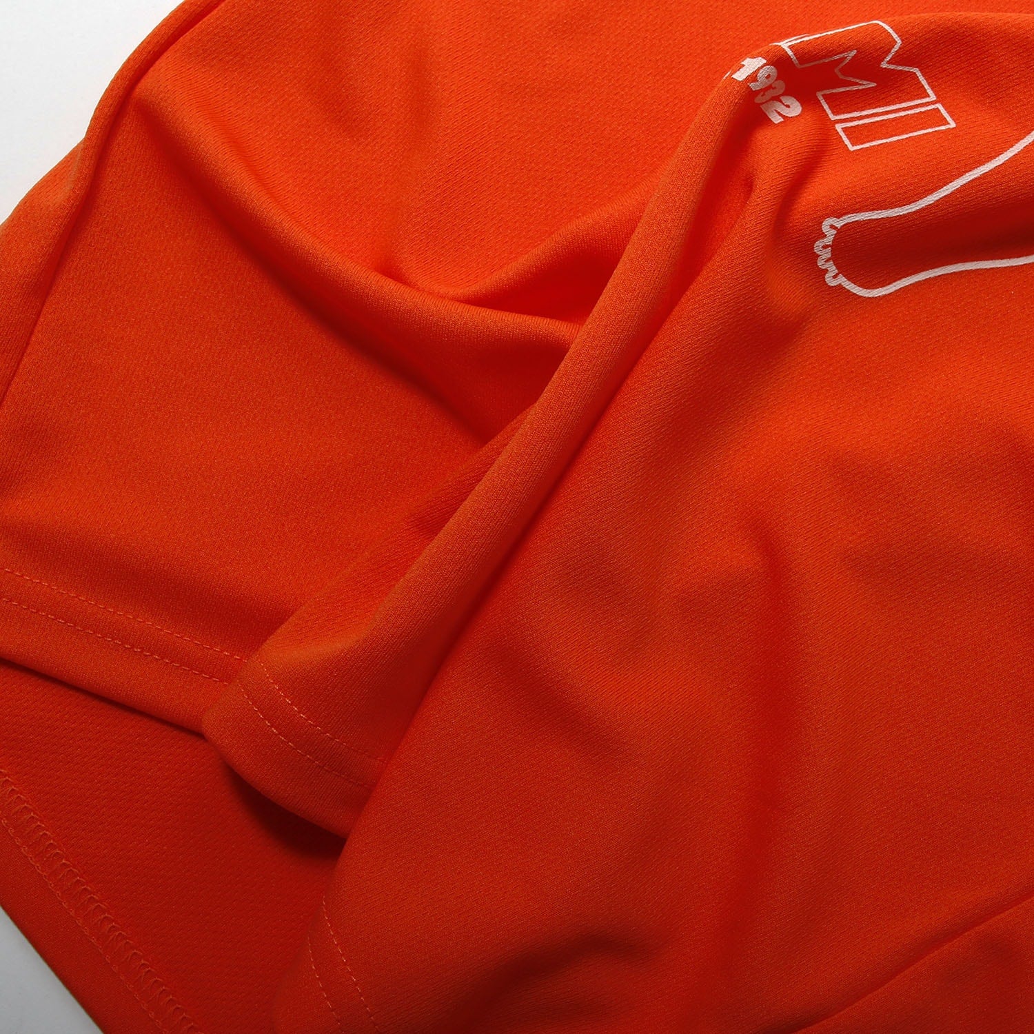 Isami You Can Do It Karate Bear T-Shirt in Sunset Orange, back detail
